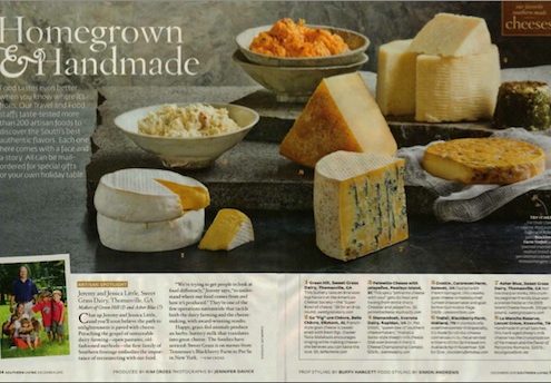 Palmetto Cheese in Southern Living Magazine and southernliving.com