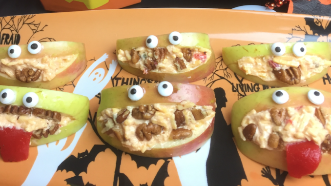 Palmetto Cheese Apple Monsters