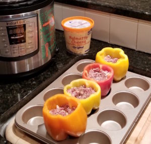 Palmetto Cheese Stuffed Peppers Instant Pot Recipe