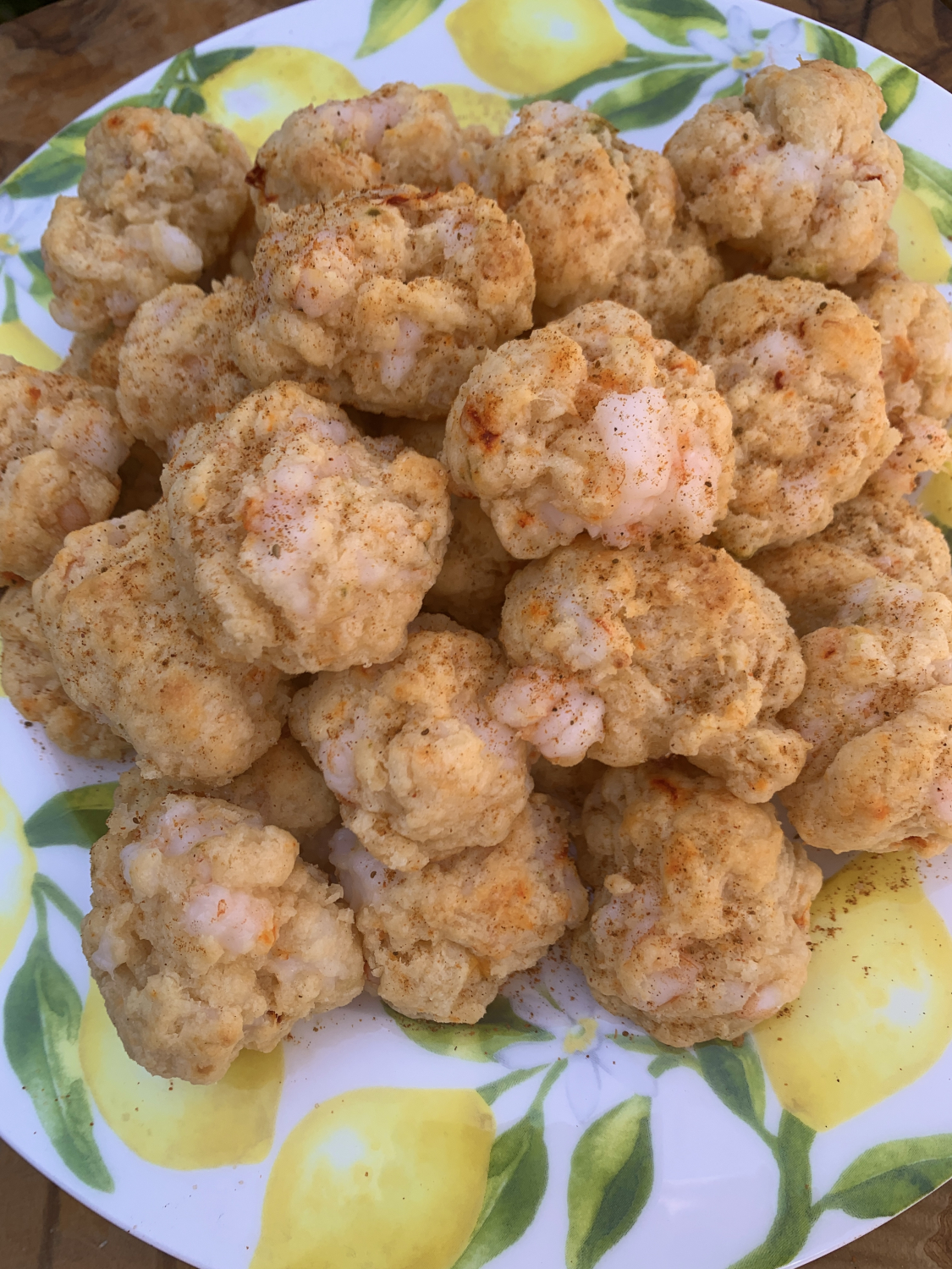Cheddar Bay Pepper Jack Shrimp Balls Palmetto Cheese Homestyle