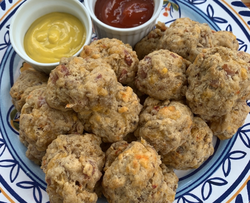 Pimento Cheese Sausage Balls Palmetto Cheese Homestyle Pimento Cheese