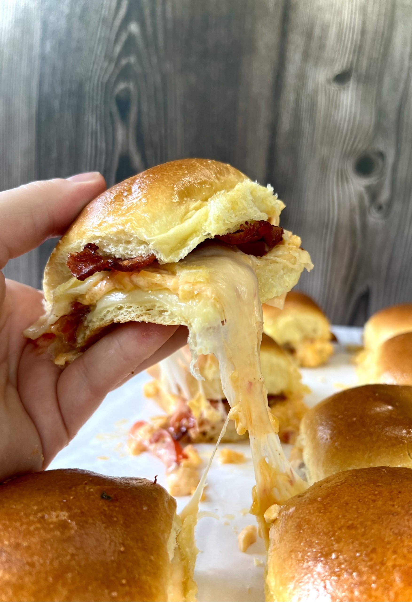 Summer Grilled Cheese Sliders 
