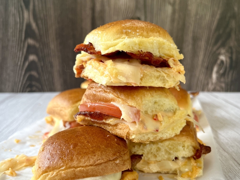 Summer Grilled Cheese Sliders