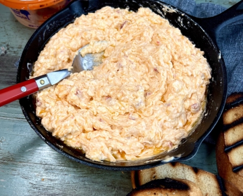 Hot Smoked Pimento Cheese Dip